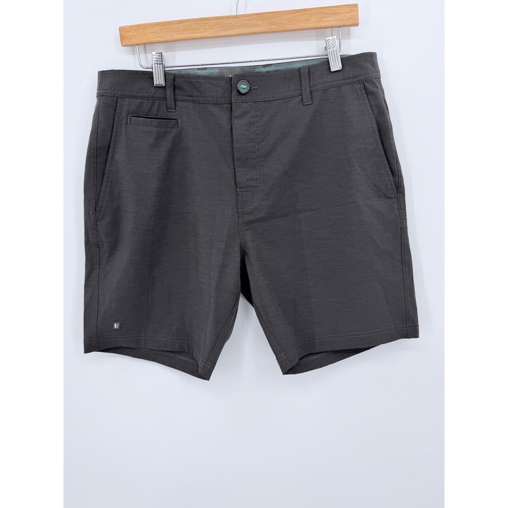 Linksoul Boardwalker Shorts Mens 33 Grey Golf‎ Performance Stretch
